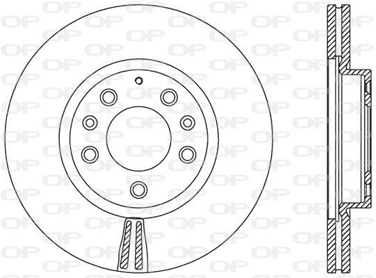 OPEN PARTS Bremžu diski BDR2491.20